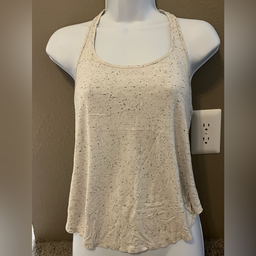 Hollister speckled tank top